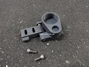 Flat Mount Upgraded Folding Stock adapter for AR Rear Buffer Tube Stocks